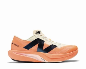 This Is A Steal Beginner special New Balance FuelCell Rebel V4 WMango Last Few Left Exterior Pocket