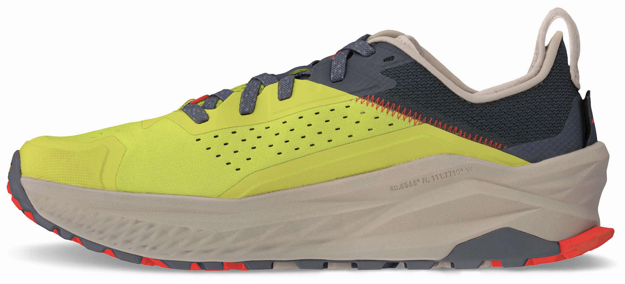 Adventure Awaits Altra Olympus 6 Mens Trail Running Shoes - Green Suede