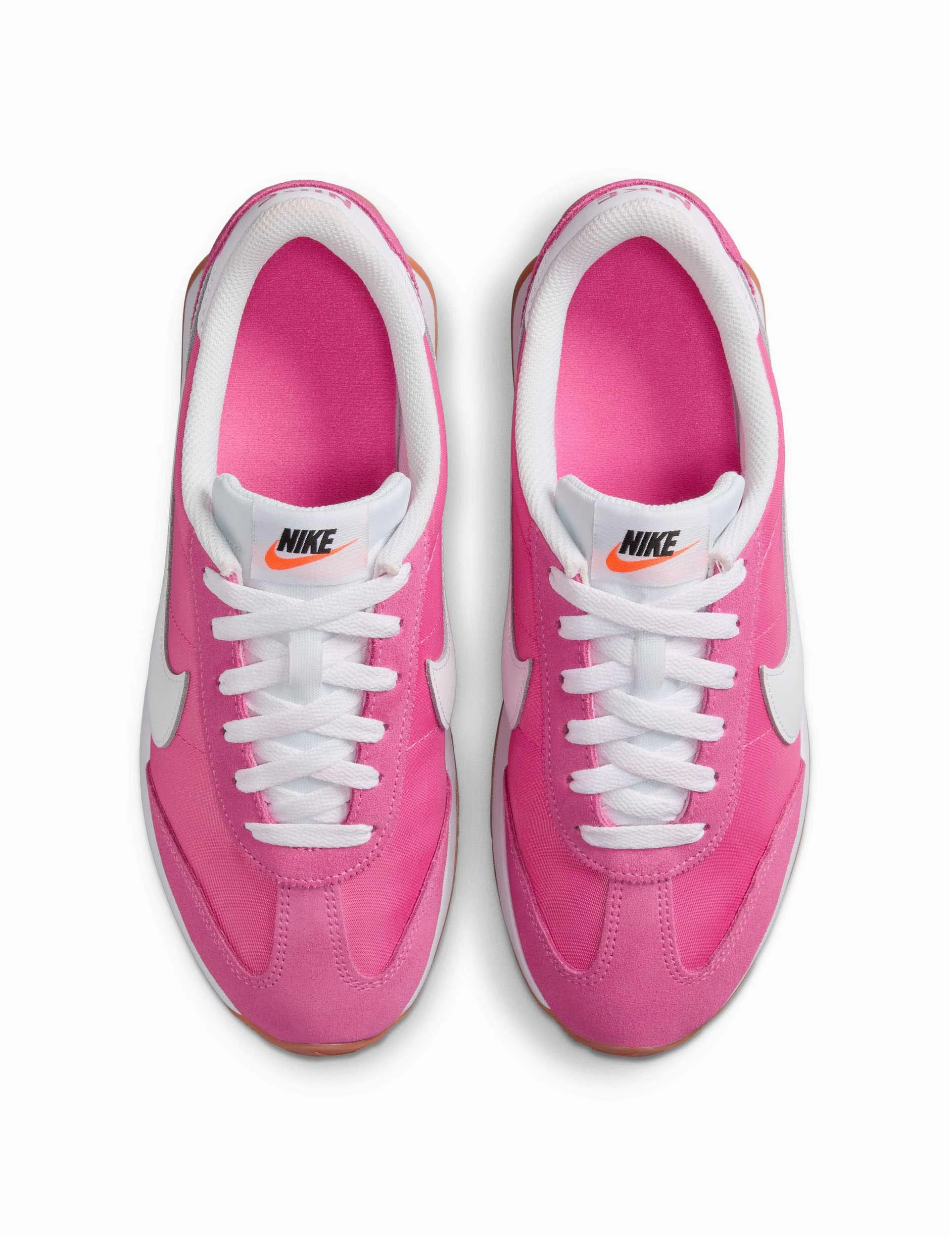 On The Go Style Pacific Shoes - Pinksicle/Gum Light Brown/Total Orange/White Vegan Leather