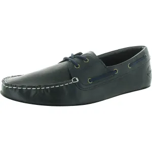 Benny Mens Faux Leather Lifestyle Loafers