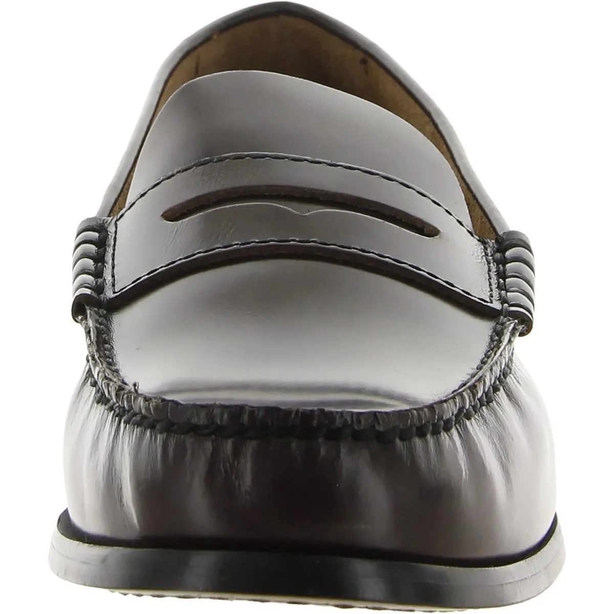 Berkley Mens Leather Slip on Penny Loafers
