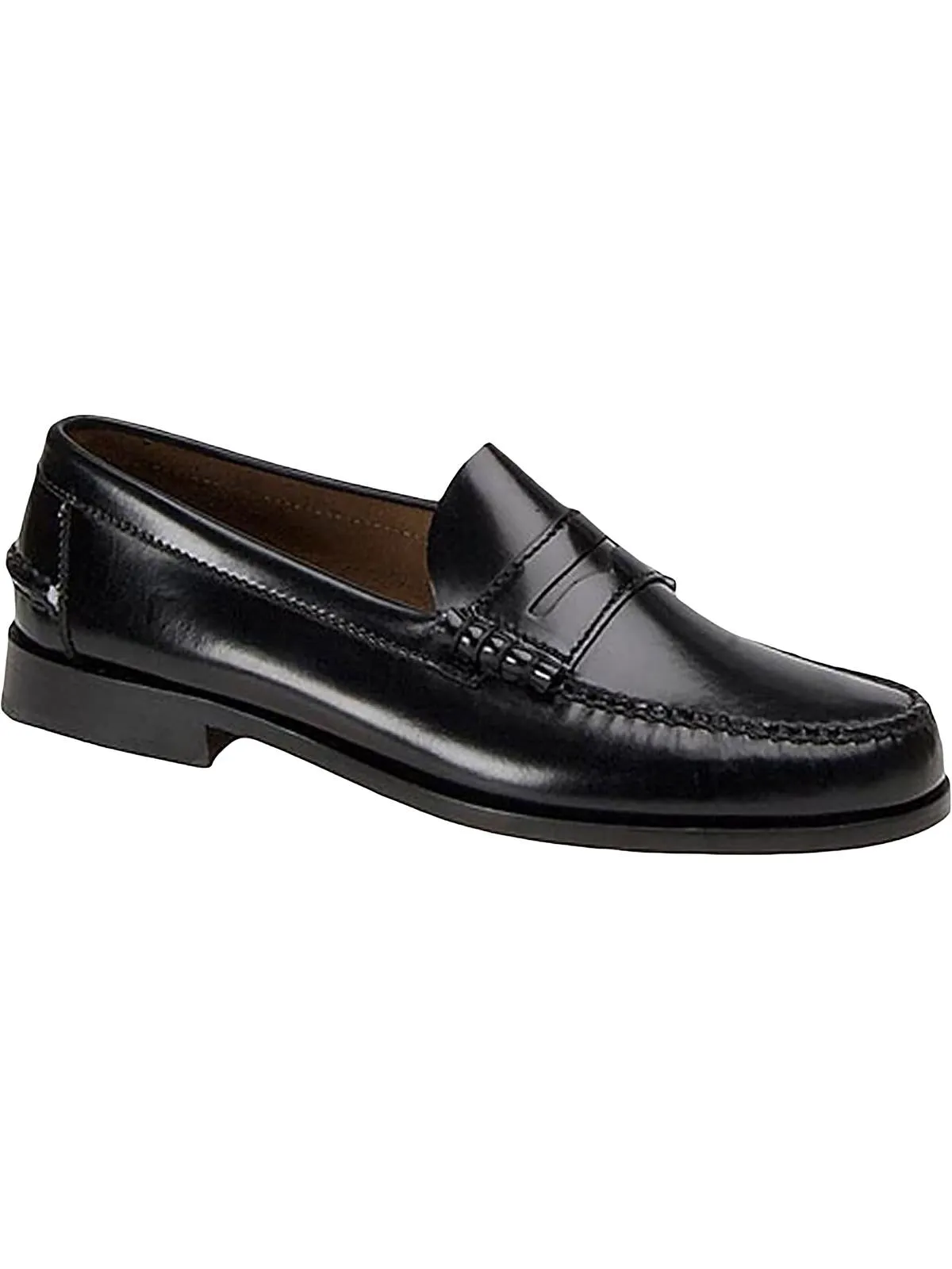Berkley Mens Leather Slip on Penny Loafers