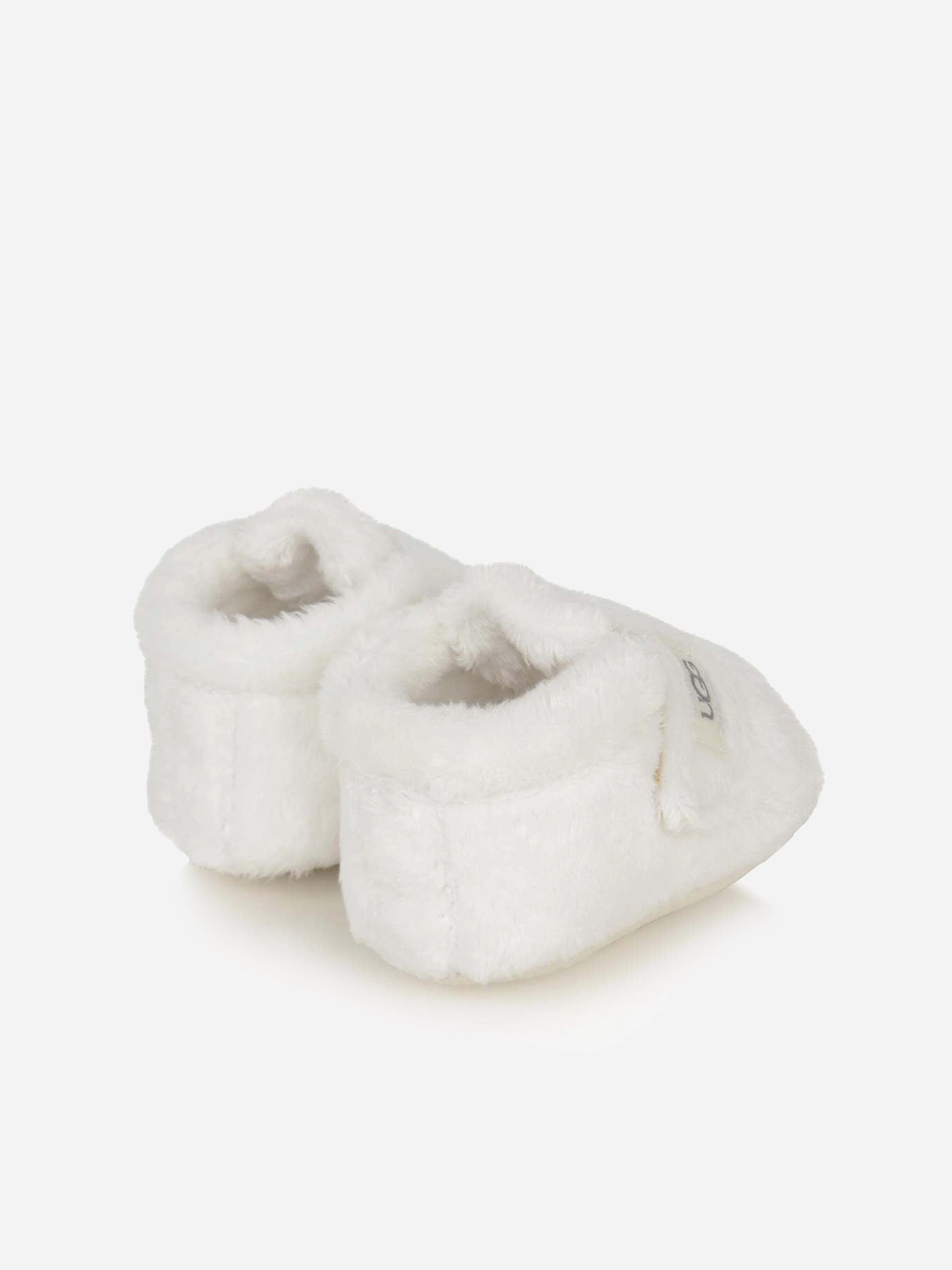 UGG Baby Bixbee Booties in Ivory Sleek & Modern