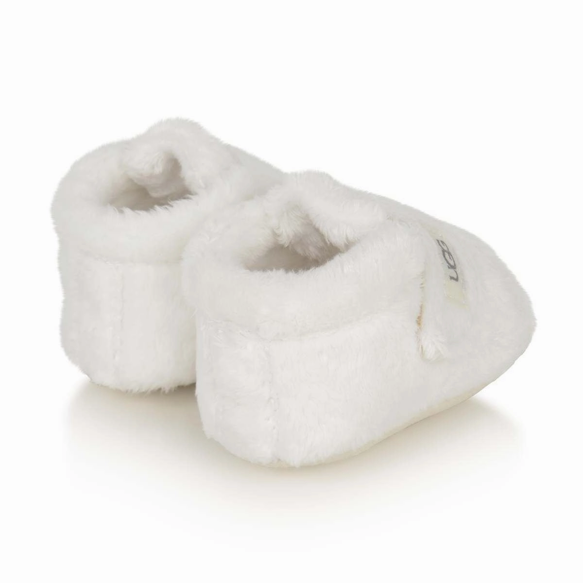 Chain Strap UGG Baby Bixbee Booties in Ivory