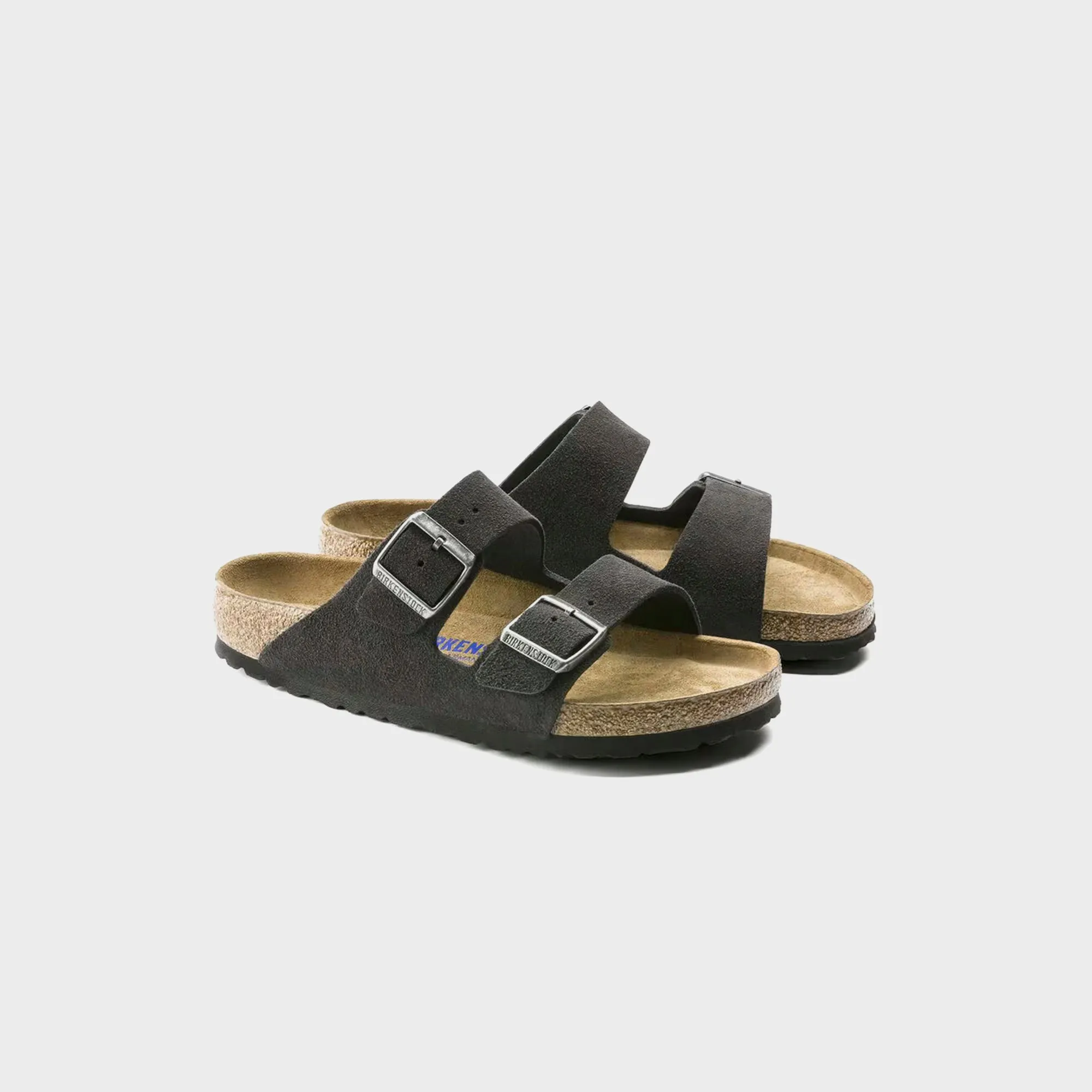 Birkenstock Arizona Soft Footbed Suede - Velvet Gray