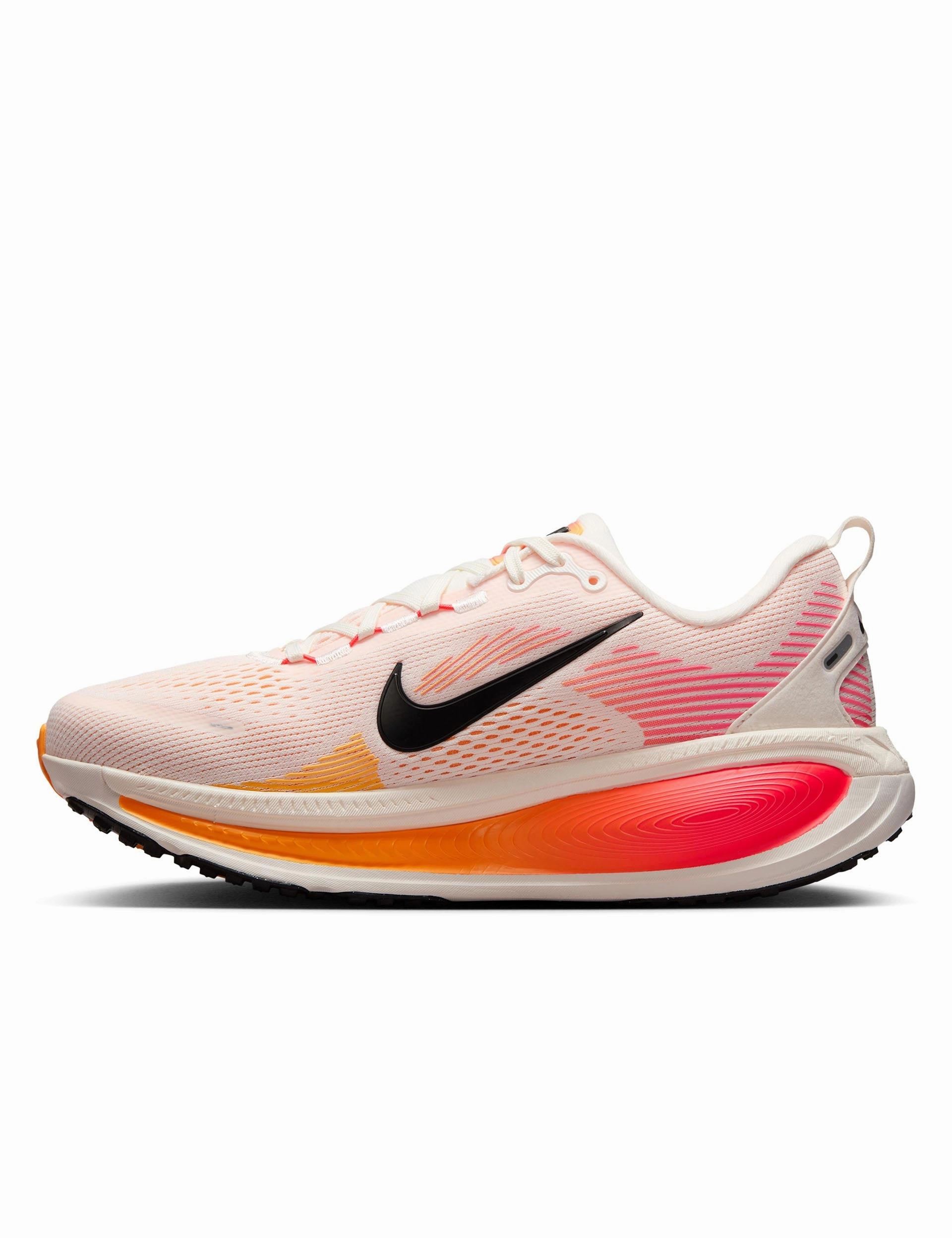 Vomero 18 Running Shoes - Sail/Bright Crimson/Laser Orange/Black Trendy Mini Handbag For Parties, Minimalist Vibe