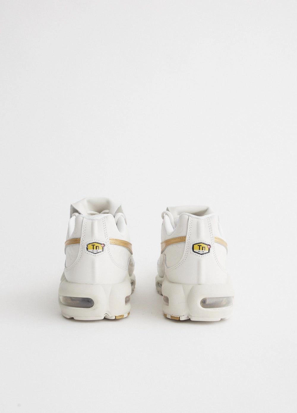Air Max Plus TNPO 'Phantom Metallic Gold' Sneakers Effortlessly Cool, Engineered To Perform