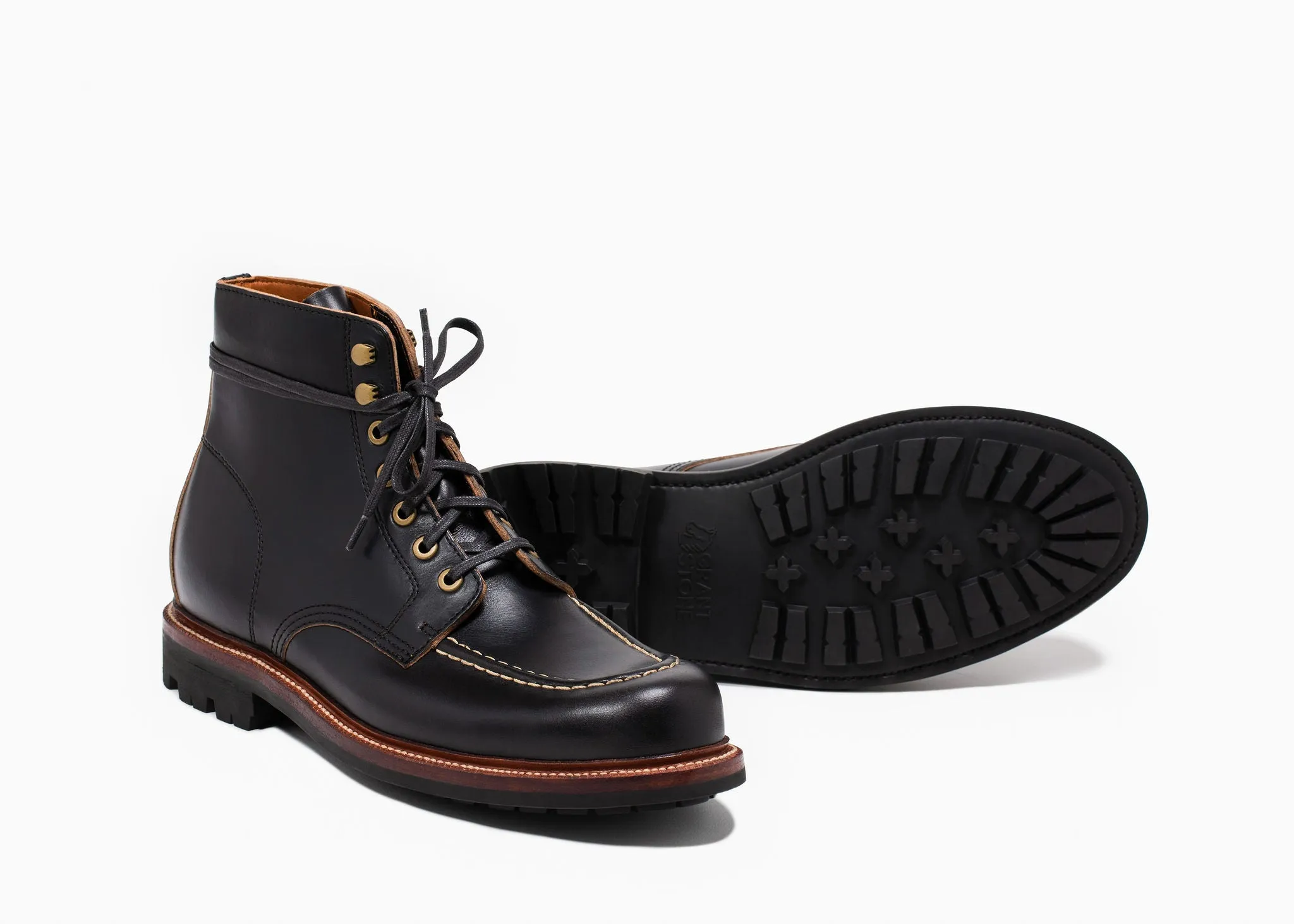 Brass Boot Black Chromexcel
