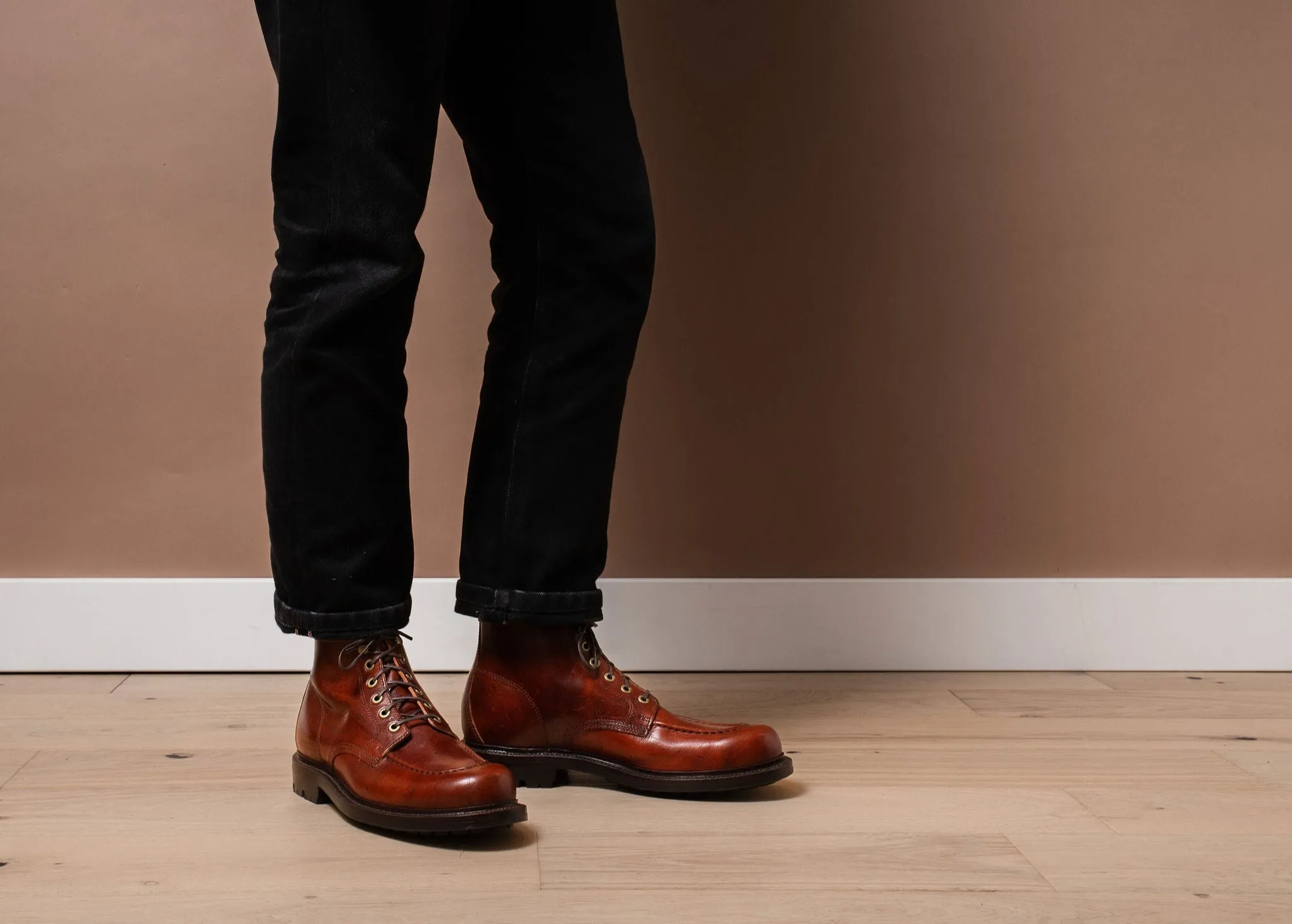 Brass Boot Cognac Ecbatana