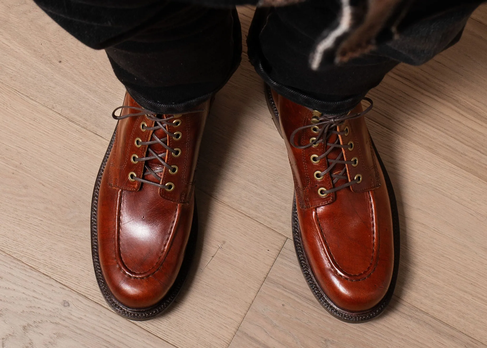 Brass Boot Cognac Ecbatana
