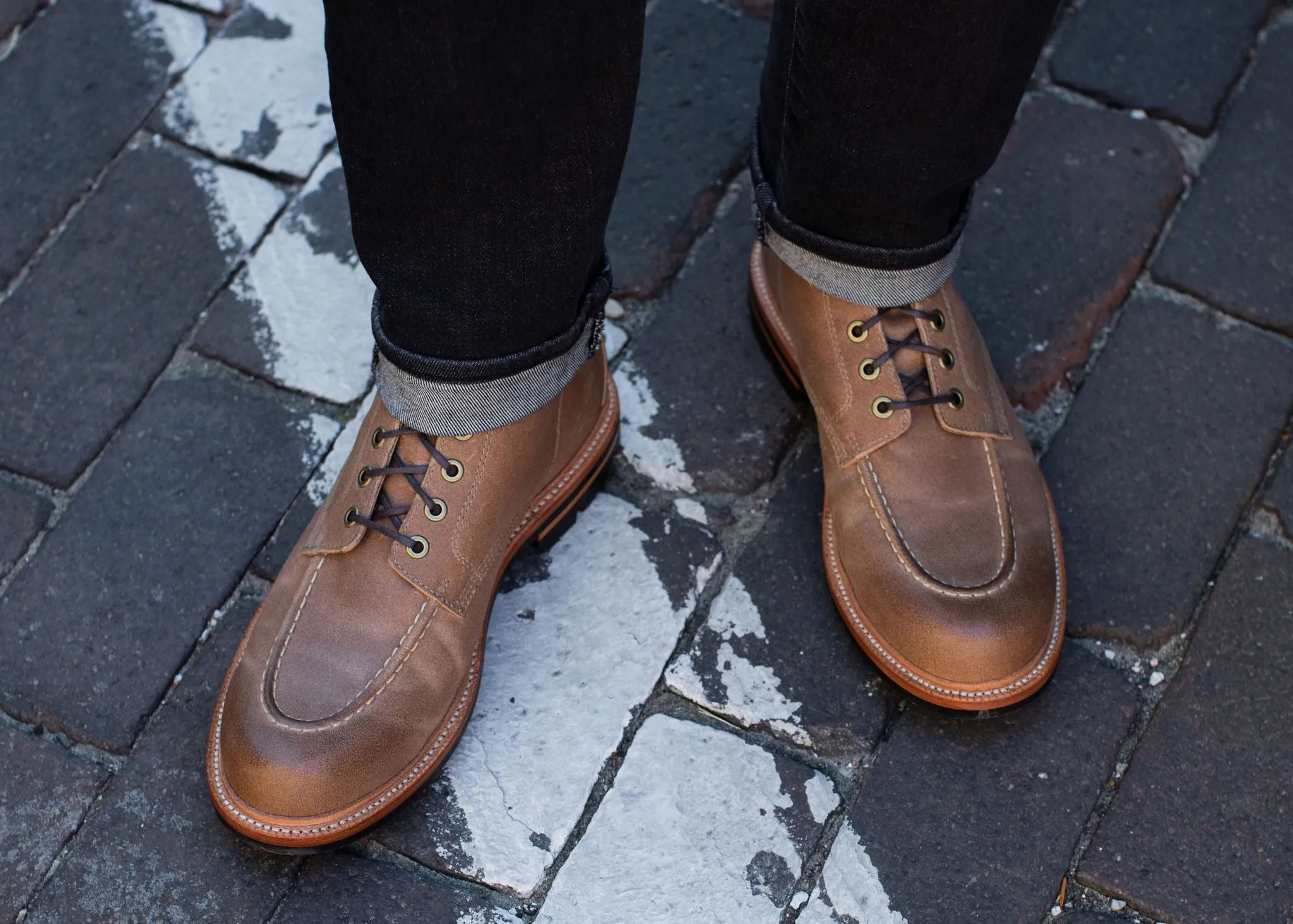 Brass Boot Natural Waxed Commander