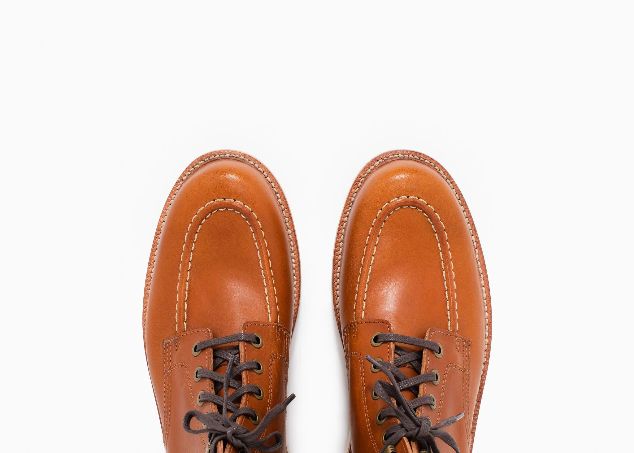 Brass Boot Saddle Tan