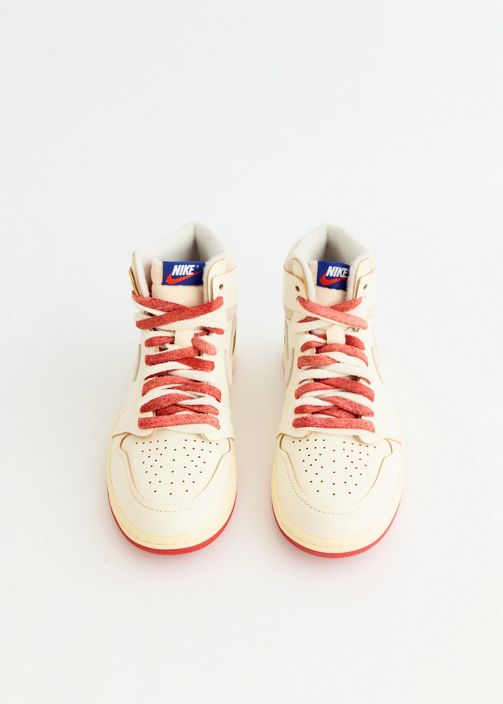 Leather, New Season Drop, Style Delivered Women's Air Jordan 1 Retro High OG 'Rare Air Cinnabar' Sneakers