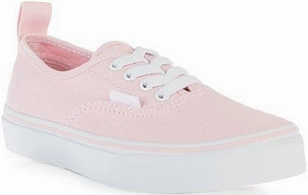 Vans Kid's Authentic Elastic Laces Chalk Pink/ True White Handbag With Multiple Pockets