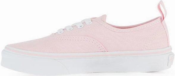 Built For Movement Vans Kid's Authentic Elastic Laces Chalk Pink/ True White Croc-Embossed