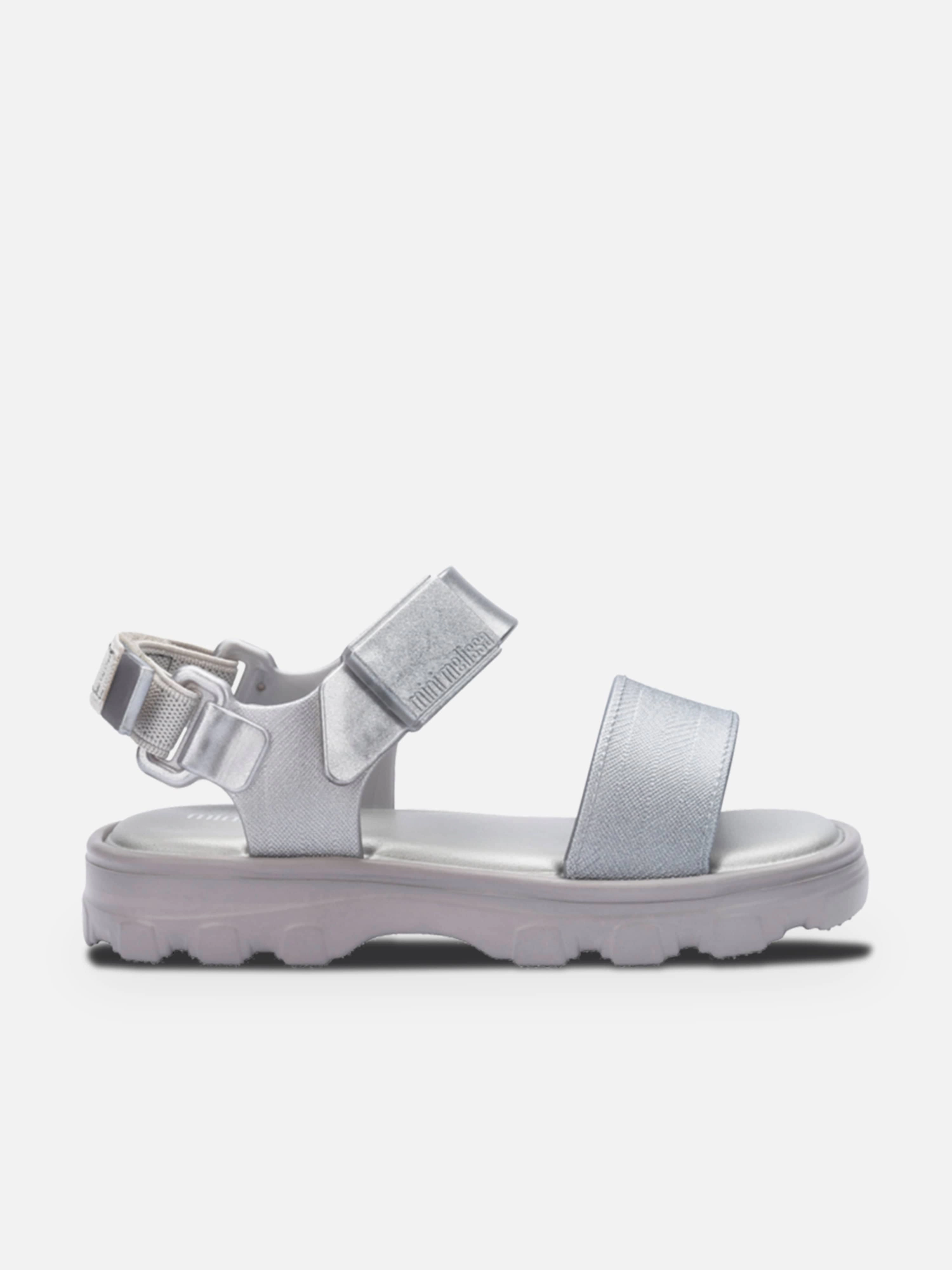 Designer Leather Handbag For Women Budget-friendly option Girls Kick Off Sandals in Silver Modern Style Effortlessly Cool