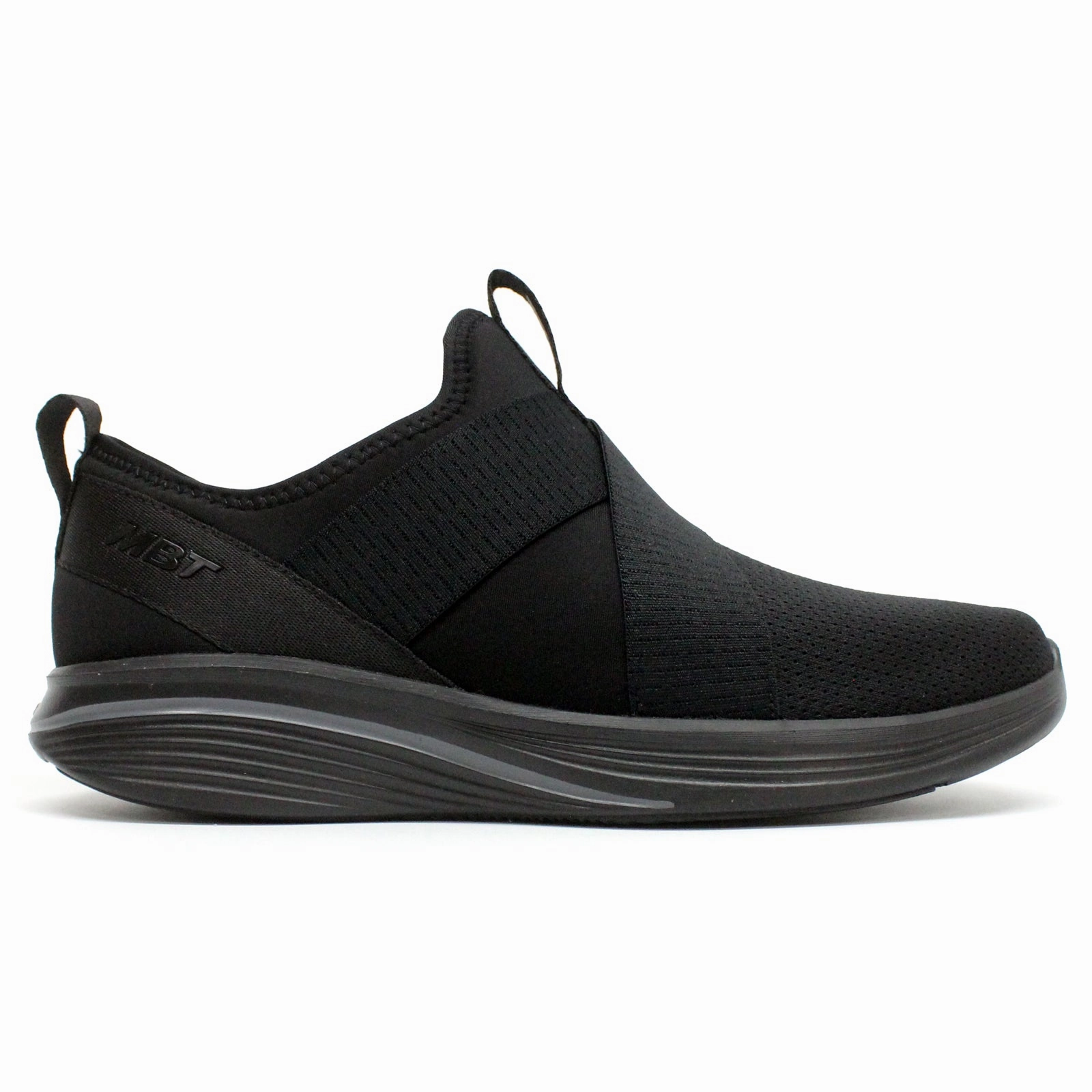 Secure Fit, Inspired By Nature Budget-Friendly Option MBT Jin Textile Synthetic Women's Low Top Black Black Trainers Commute Selection
