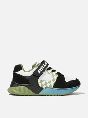 Elegant Simplicity Budget-Friendly Stella McCartney Boys Logo Trainers in Multicolour Small purchase offer