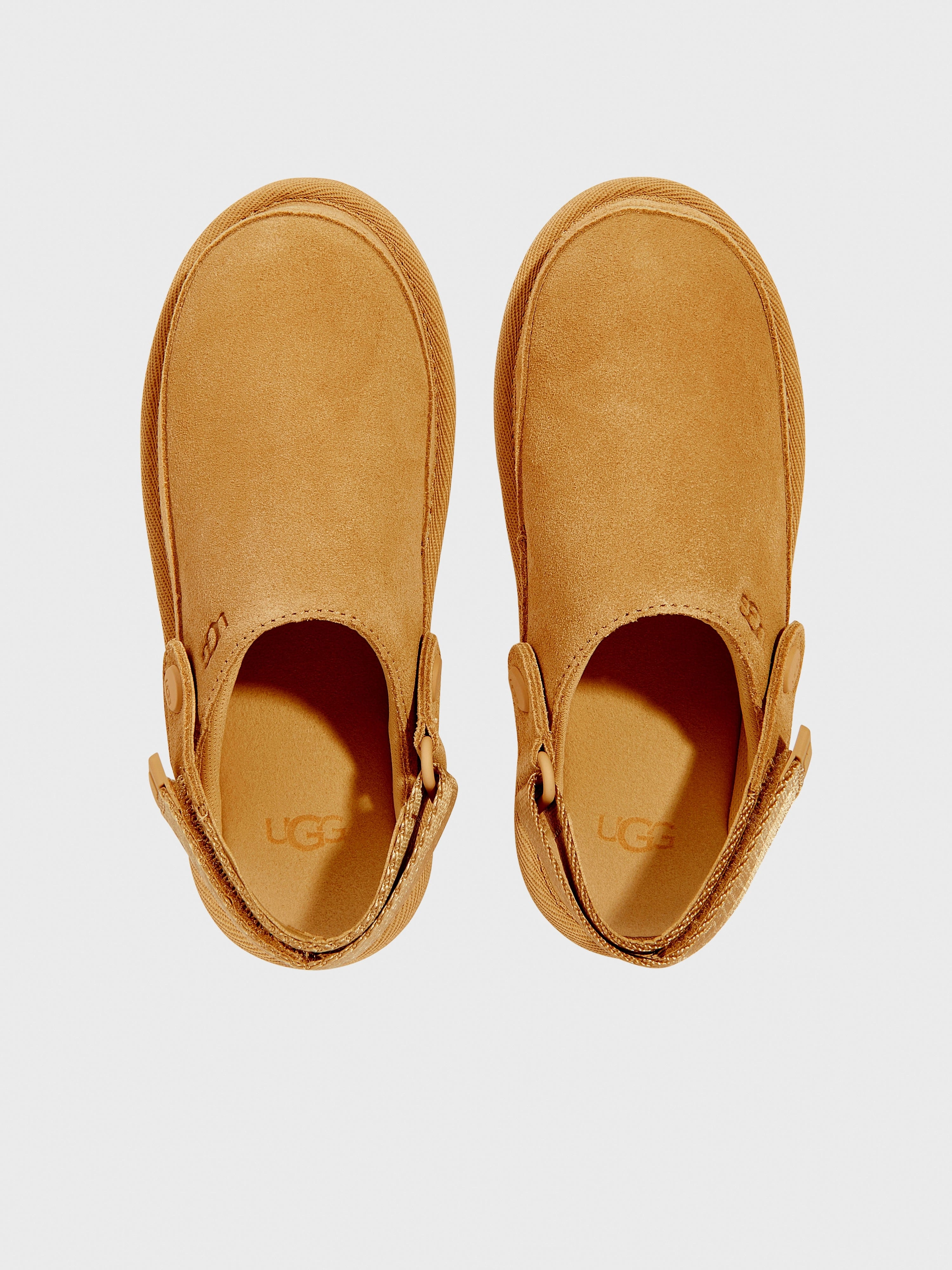 Vibrant Colors UGG Girls Goldenstar Clogs in Brown
