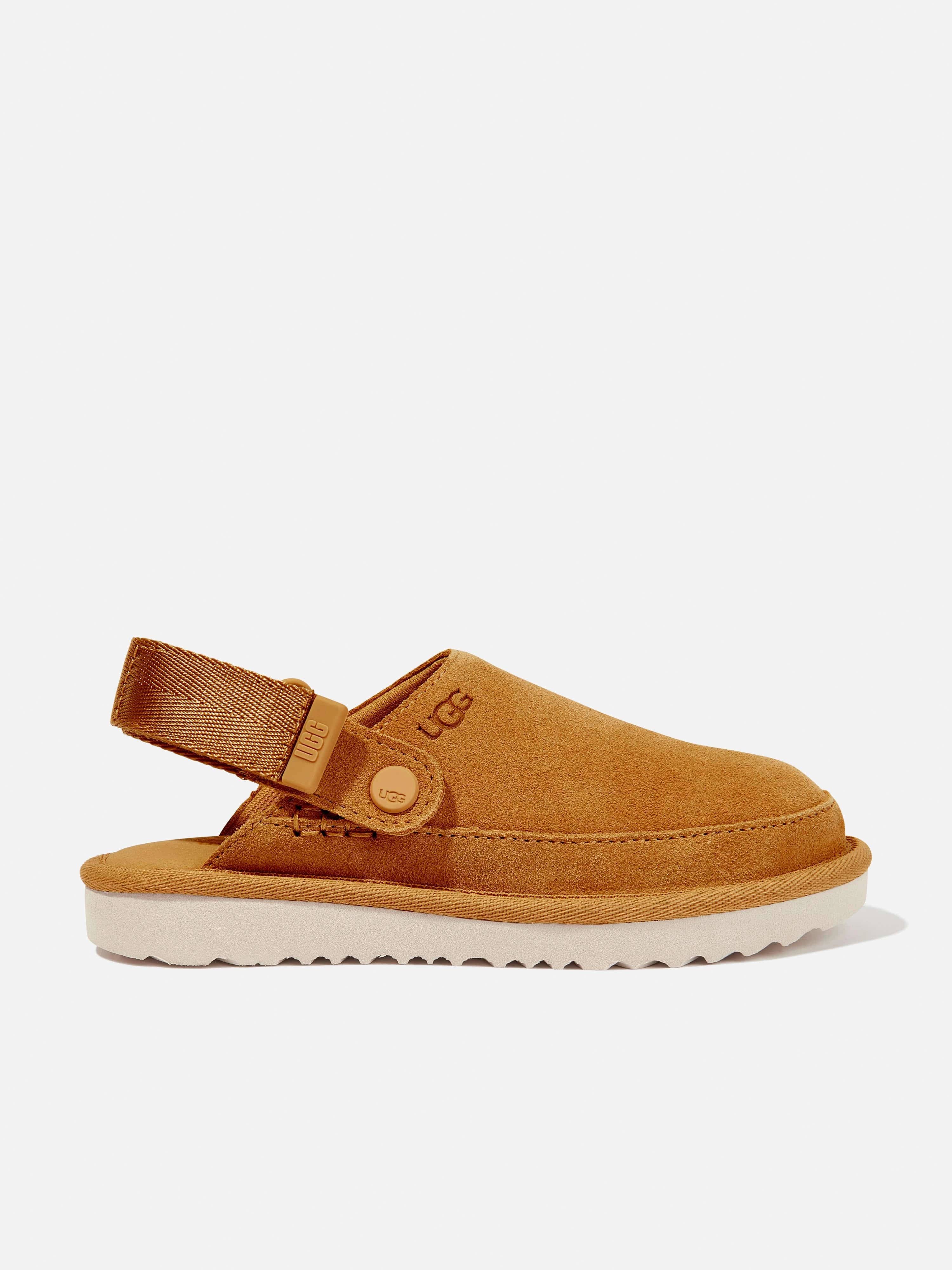Water Bottle Pocket Budget option UGG Girls Goldenstar Clogs in Brown Safe design discount Buy Now