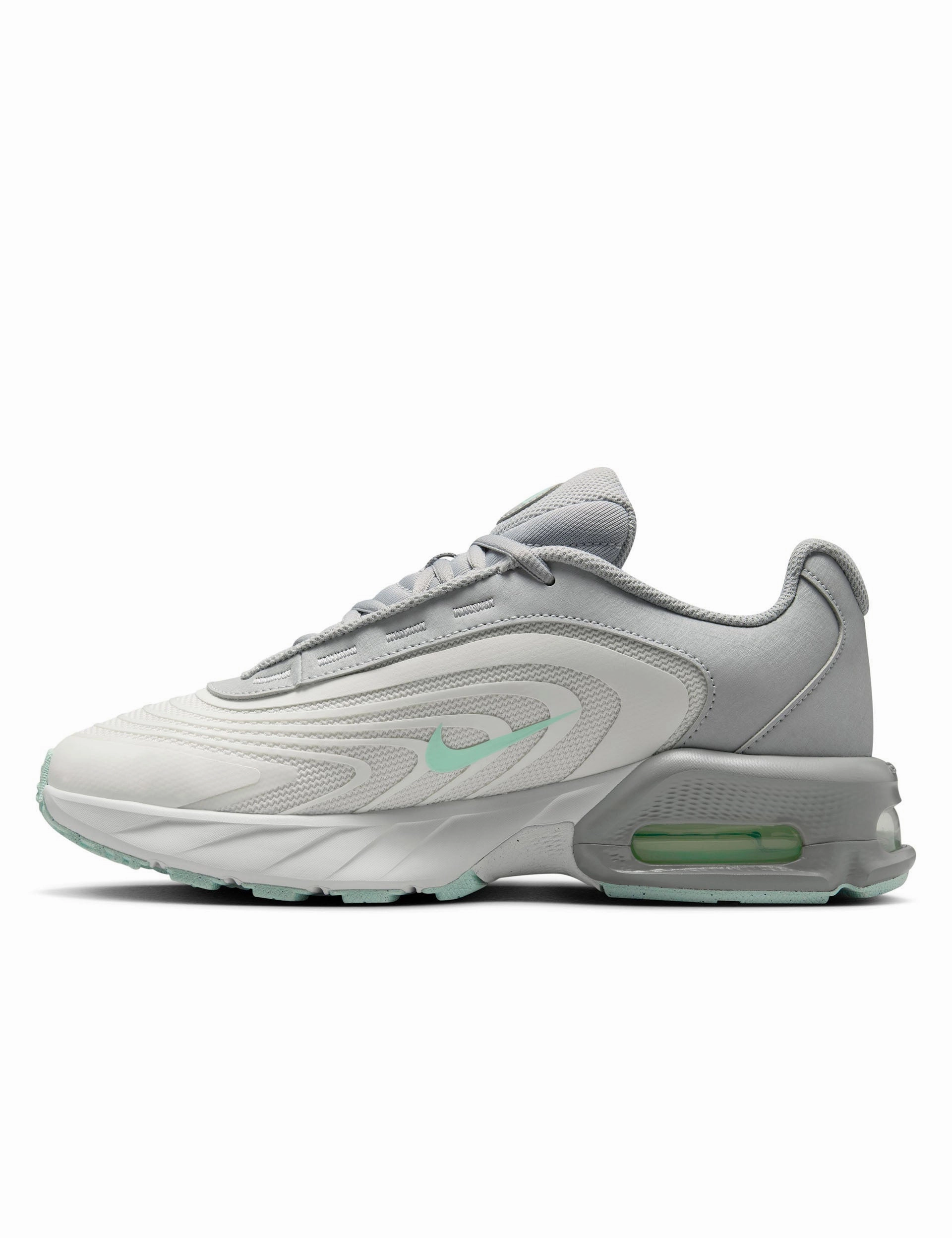 Air Max Fire Shoes - Summit White/Mint Foam/Light Smoke Grey Refined Look