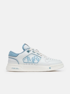 Budget quality special Amiri Kids Leather Classic Low Trainers in Blue Quality-enhancing special Built With Purpose, Discover New Arrivals