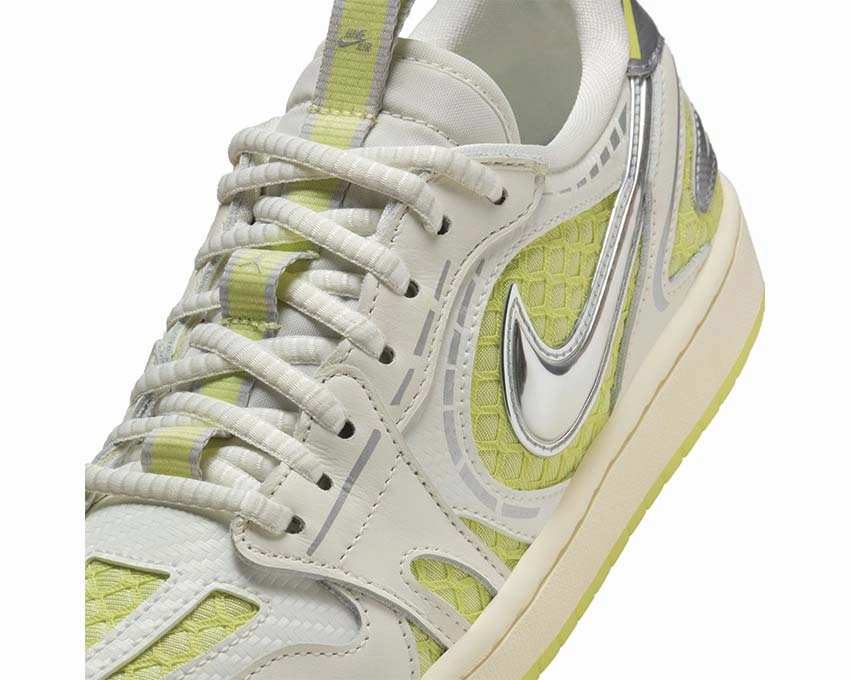 No-Fuss Design Air Jordan 1 Method of Made V3 W "Luminous Green" Designed For Movement