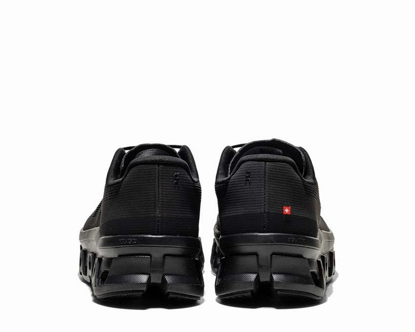 On Cloudmonster Void W "Black" Water Bottle Pocket, Refined Look, Grab It Fast