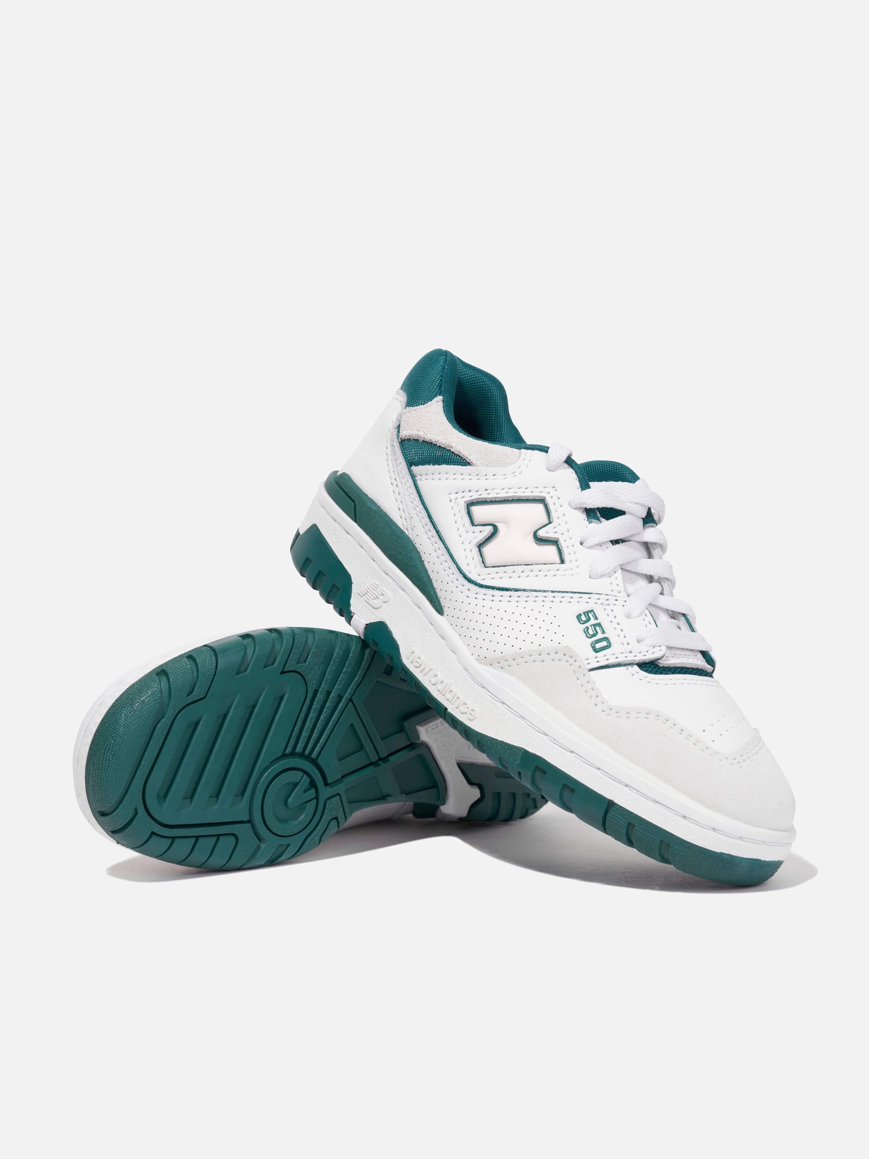 Ergonomic & Efficient, Get More For Less, Fits Every Occasion New Balance Kids 550 Logo Trainers in White