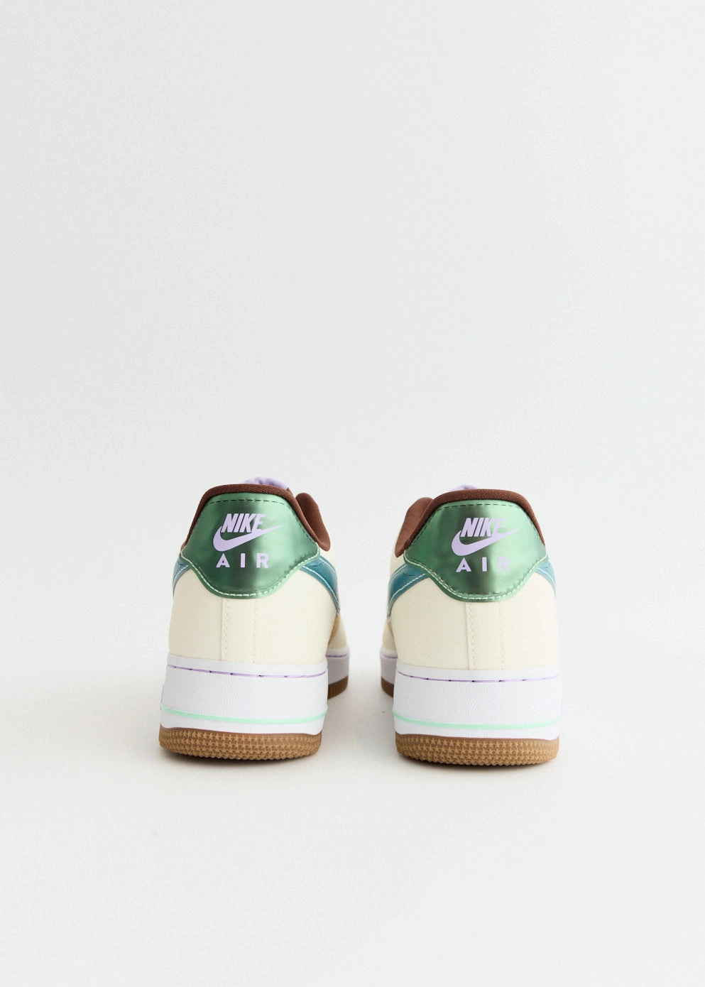 All-In-One Design, Padded, Minimalist Air Force 1 Low Retro 'Easter Basket' Sneakers