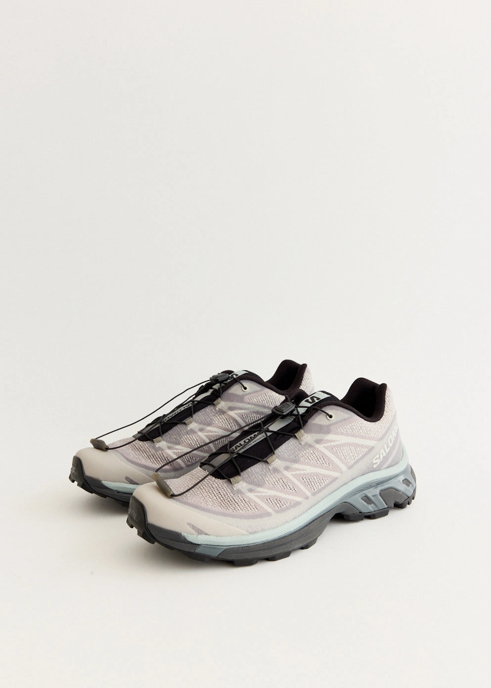 XT-6 Shadow 'Gull Grey Violet' Sneakers Seamless Style, Mesh, Boho