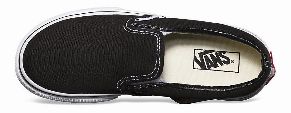 Sustainable Vans Kids Classic Slip-On Black/White