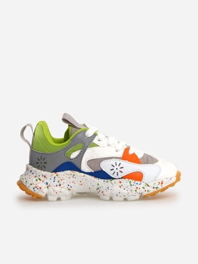 Premium Quality Buy Three Get One Free Flower Mountain Kids Saburo Trainers in Multicolour Wear-Resistant Lightweight Crossbody Bag