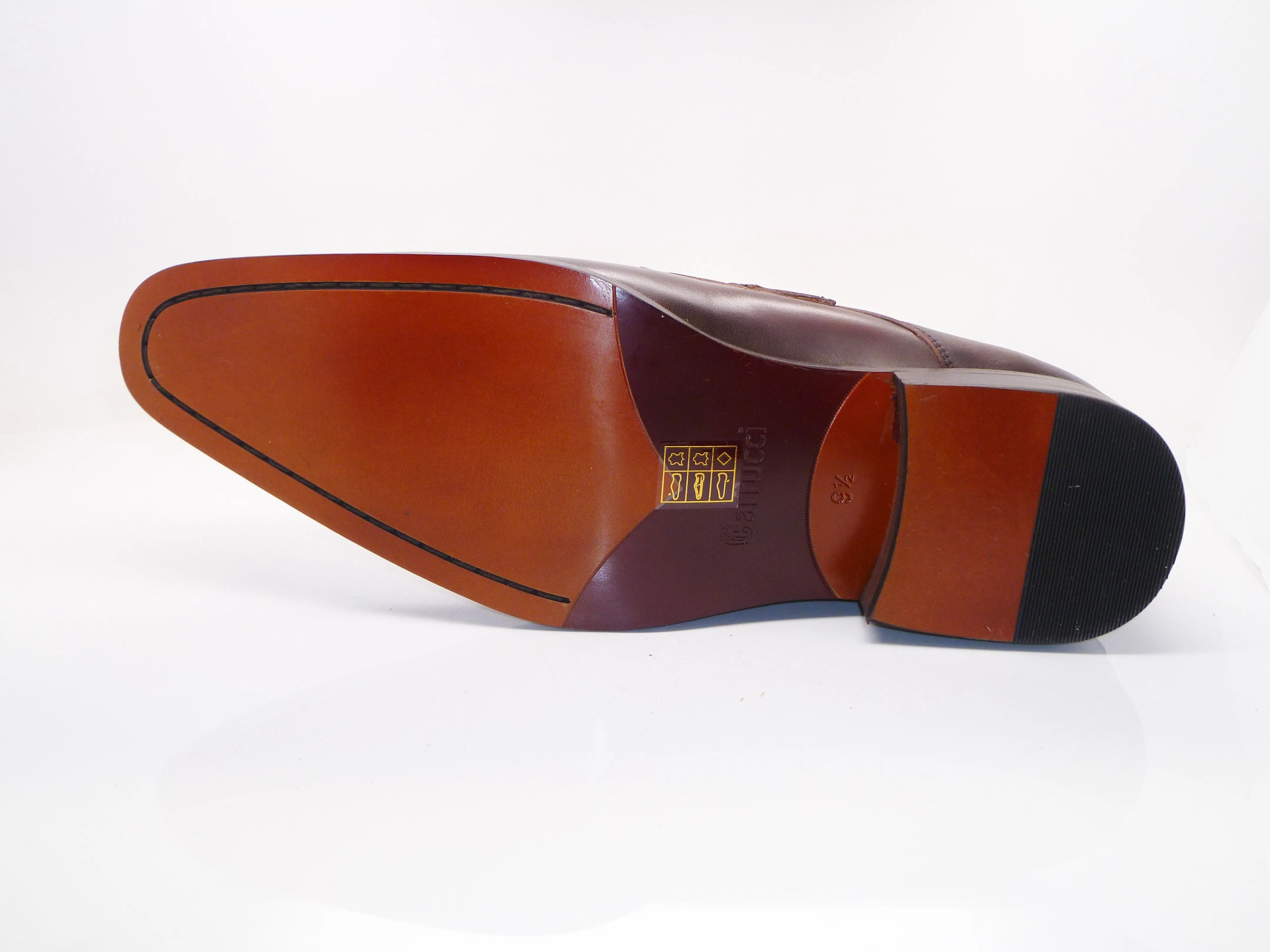 Calfskin Monkstrap Chestnut