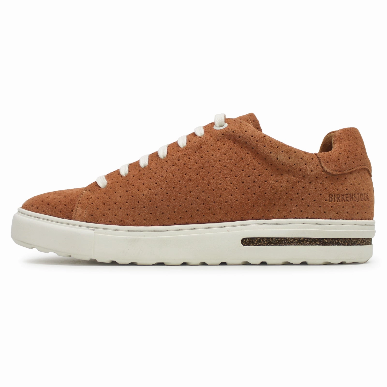 Birkenstock Bend Low Dotted Suede Leather Unisex Comfort Burnt Orange Trainers Get Yours