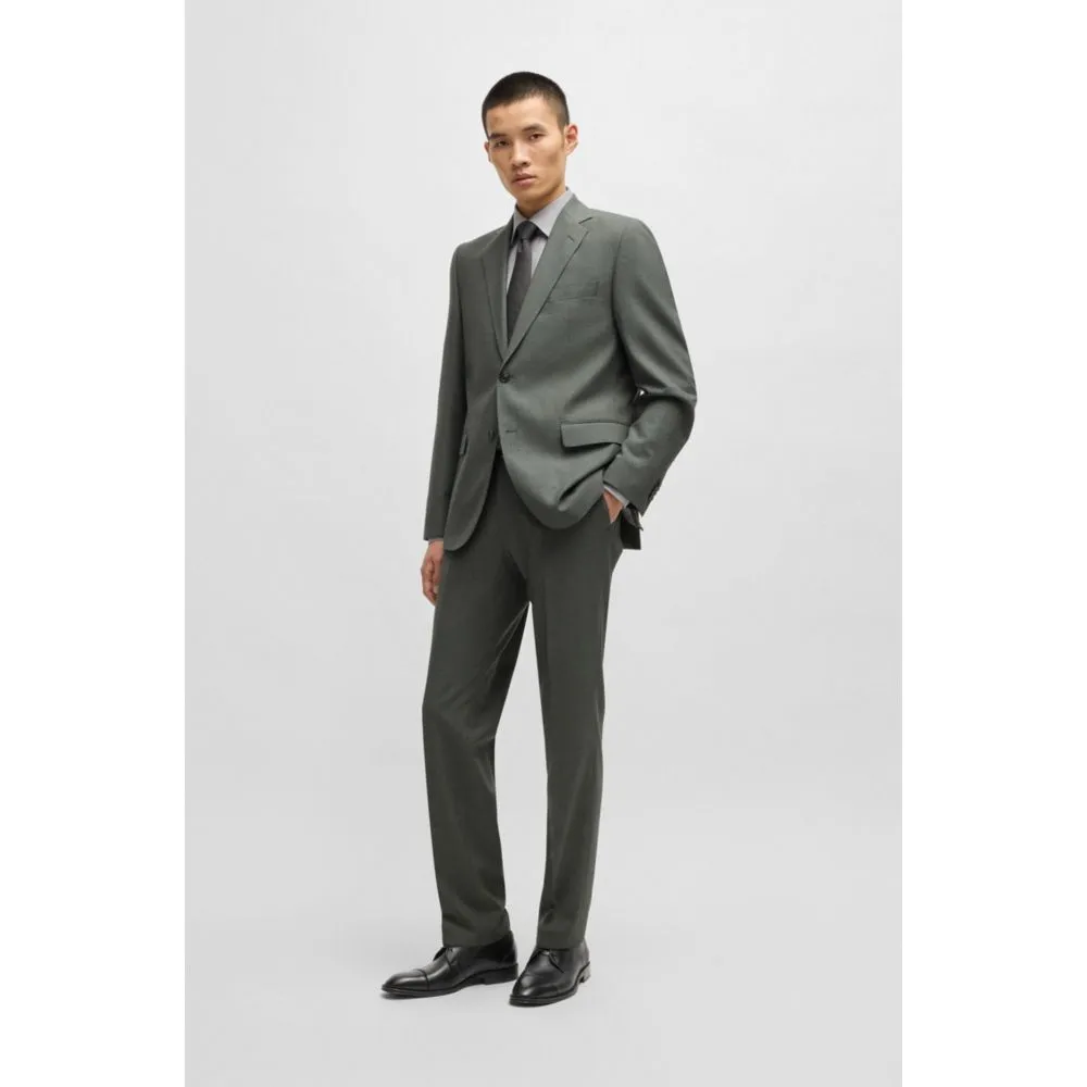 Cap-toe Derby shoes in leather