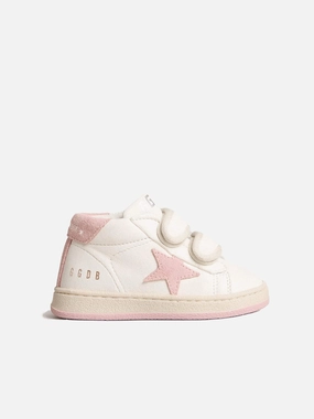 Caring After-Sale Golden Goose Girls Leather and Suede Star June Trainers in White Featured Customization Boys Sports Duffel Bag