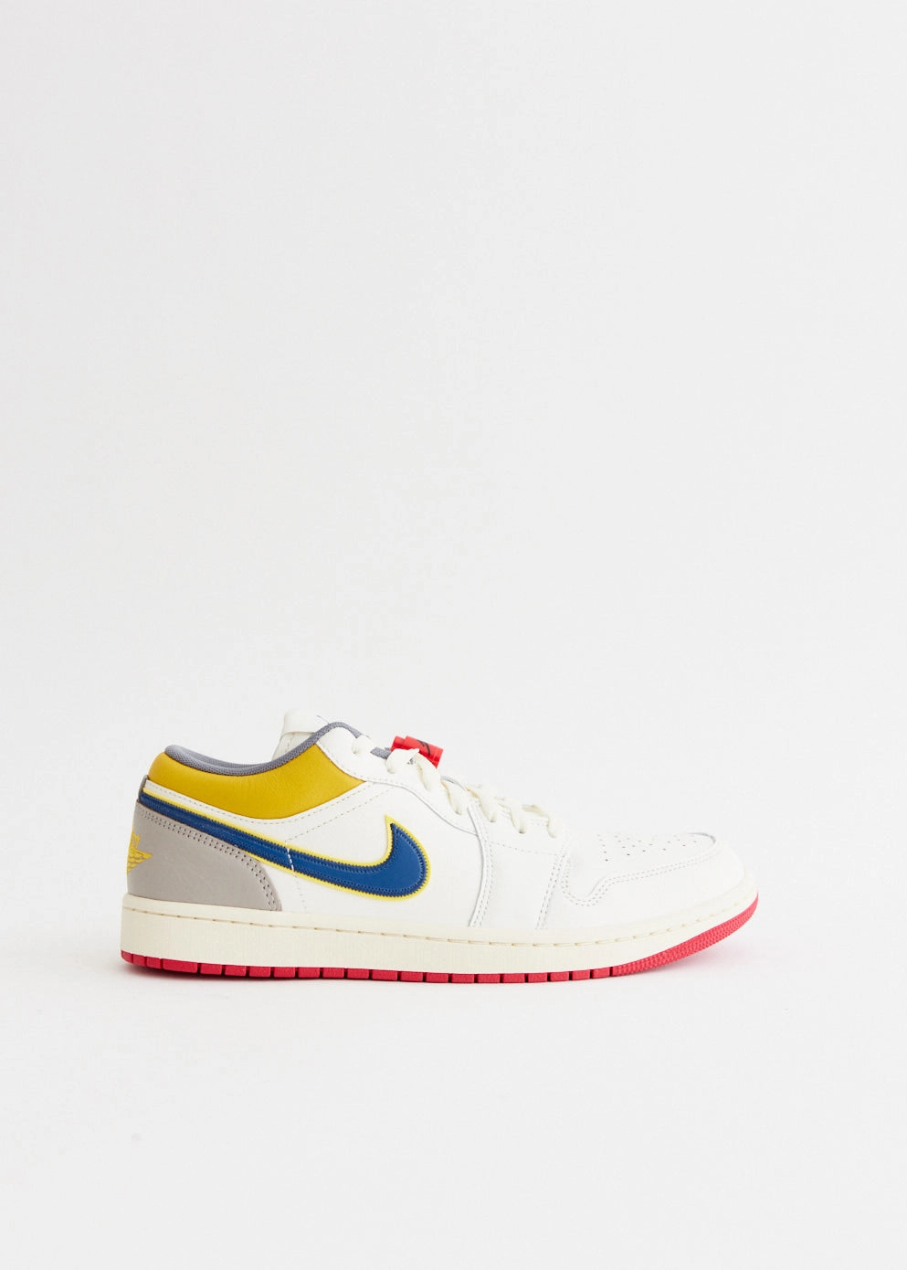 Stylishly Engineered Charity promotion Air Jordan 1 Low PRM 'Sail Brave Blue' Sneakers 7-Day Return & Exchange Pick Your Favorite