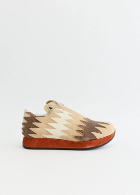 Just Arrived, Discover More Checkered pattern special Leather NAVAJO Spallow Sneakers Handpicked Goodies