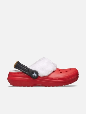 Child-safe deal Crocs Kids Classic Lined Santa Clog in Red Cyber Monday offer Vegan Leather Shoulder Bag, Oversized
