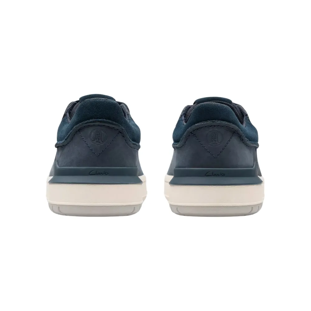 Clarks Courtlite 2 Run Navy Nubuck Sneaker (Men's)