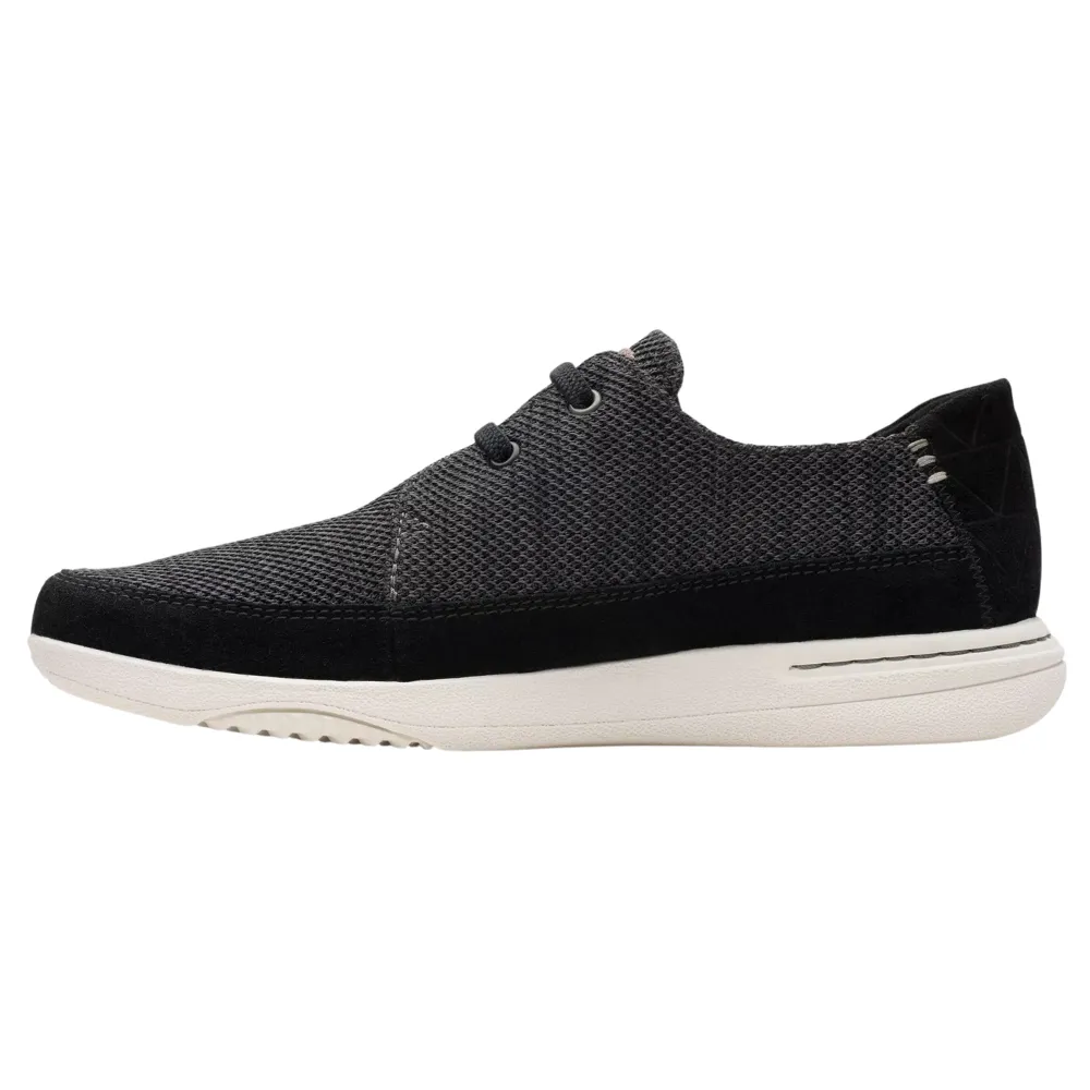 Clarks Easeway Lace Black Combi Shoe (Men's)