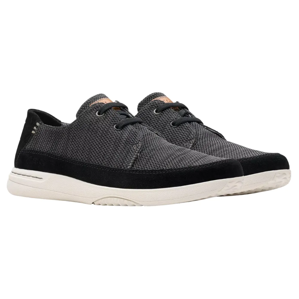 Clarks Easeway Lace Black Combi Shoe (Men's)