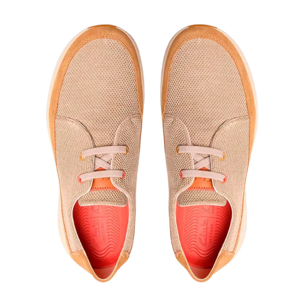 Clarks Easeway Lace Sand Combi Shoe (Men's)