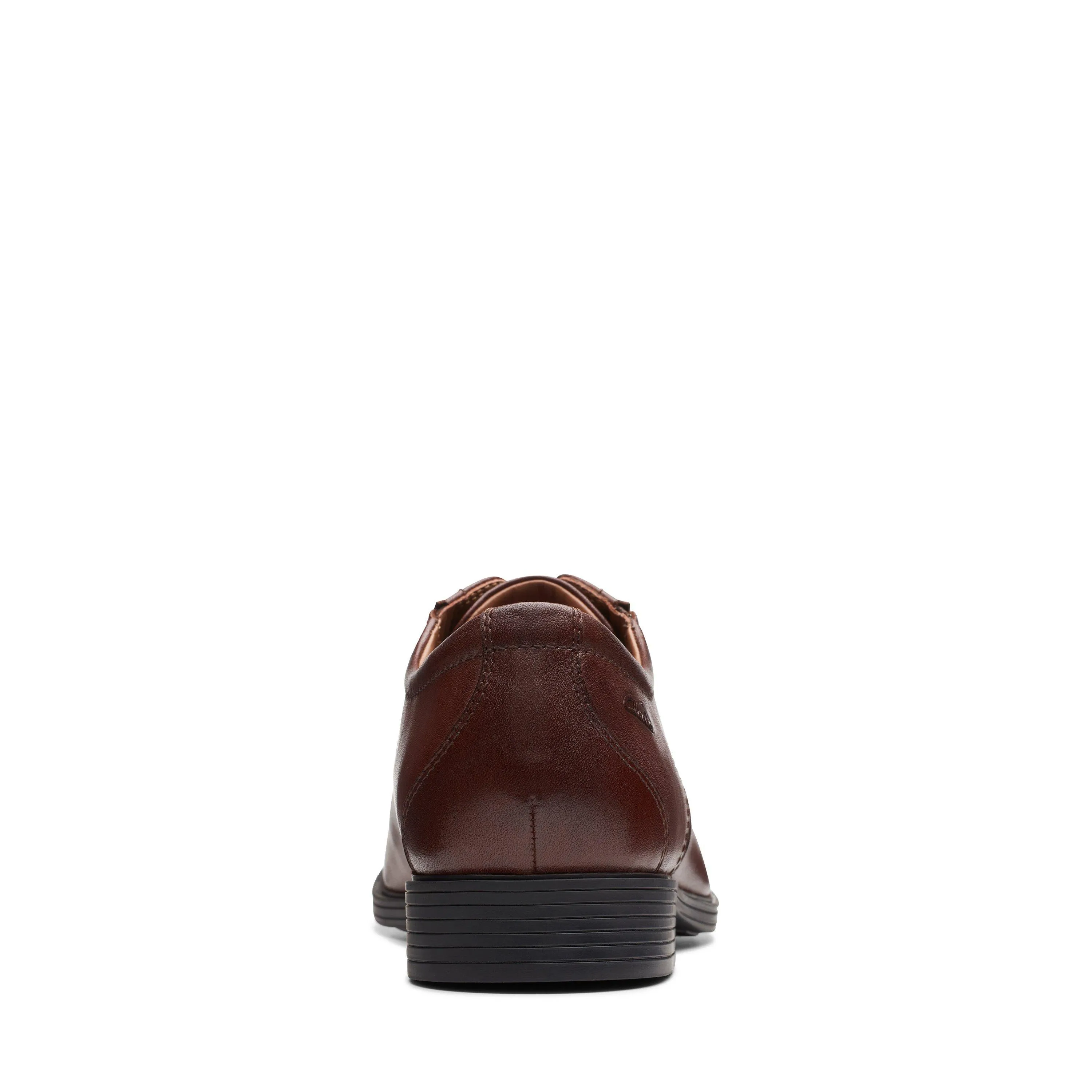 Clarks Whiddon Cap in Brown Leather