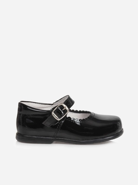 Classic design offer Andanines Girls Patent Leather Mary Jane Shoes in Black High-maintenance deal Branded, Sustainable