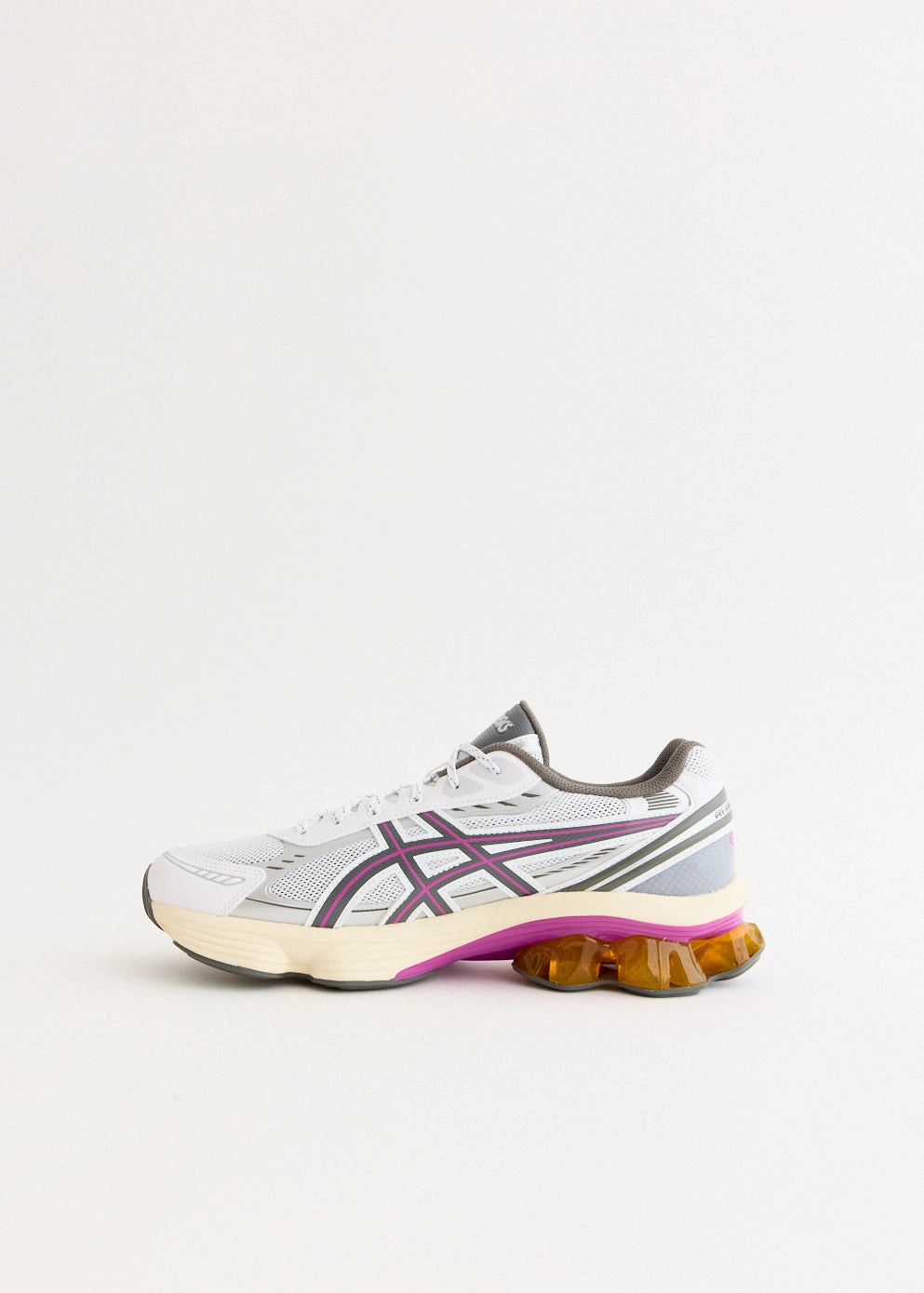 Padded Gel-Kinetic Fluent 'White Truffle Grey' Sneakers