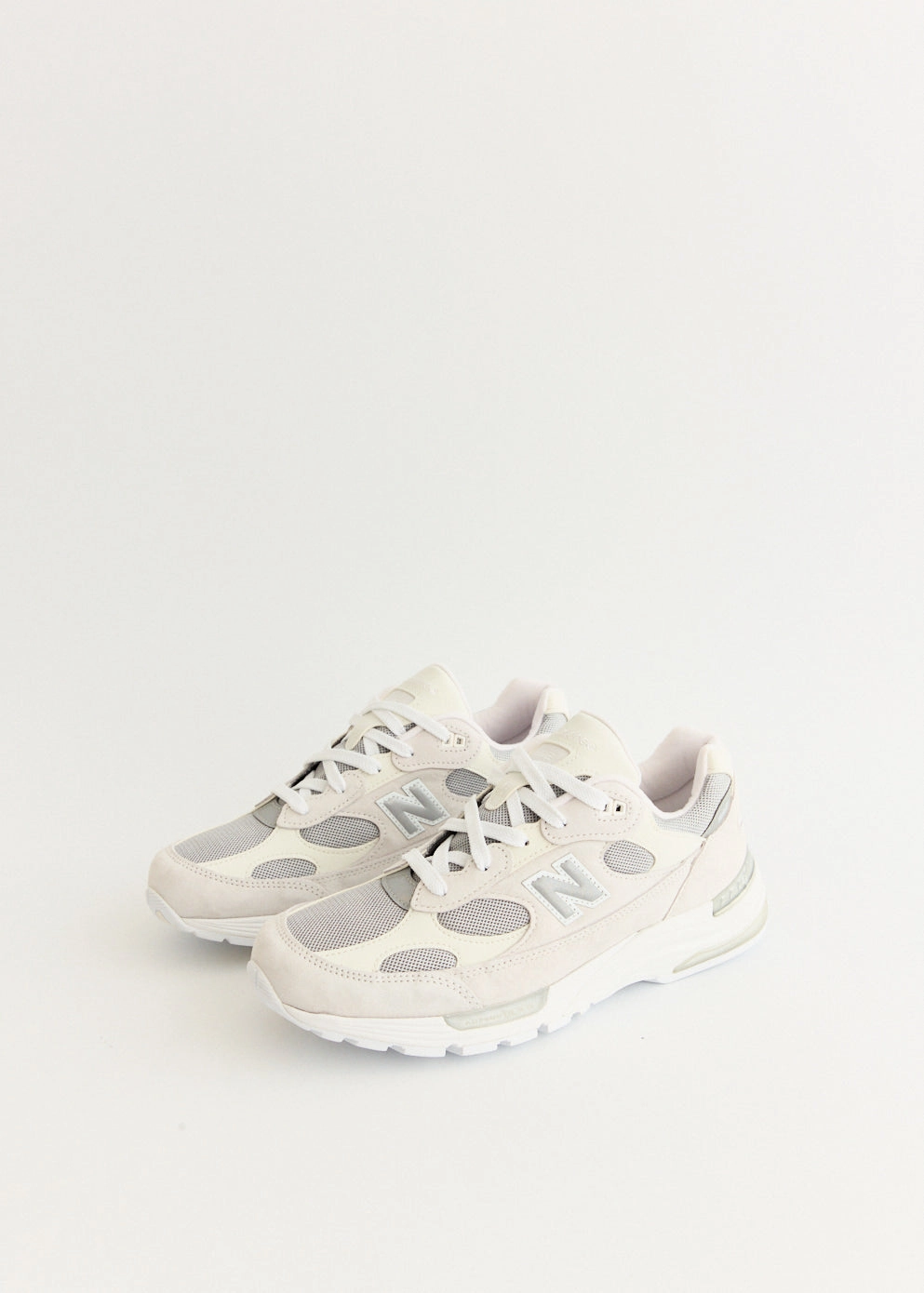 Made in USA 992 'White Reflection' Sneakers Soft Touch Feel