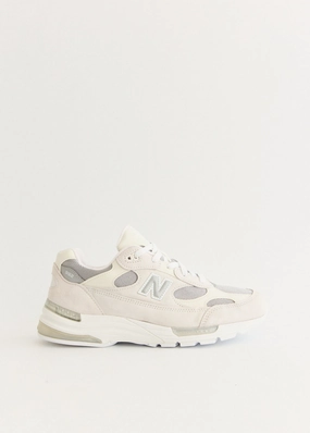 Clearance sale Made in USA 992 'White Reflection' Sneakers Disposable product special Wear It Anywhere, Click To Buy, Metallic