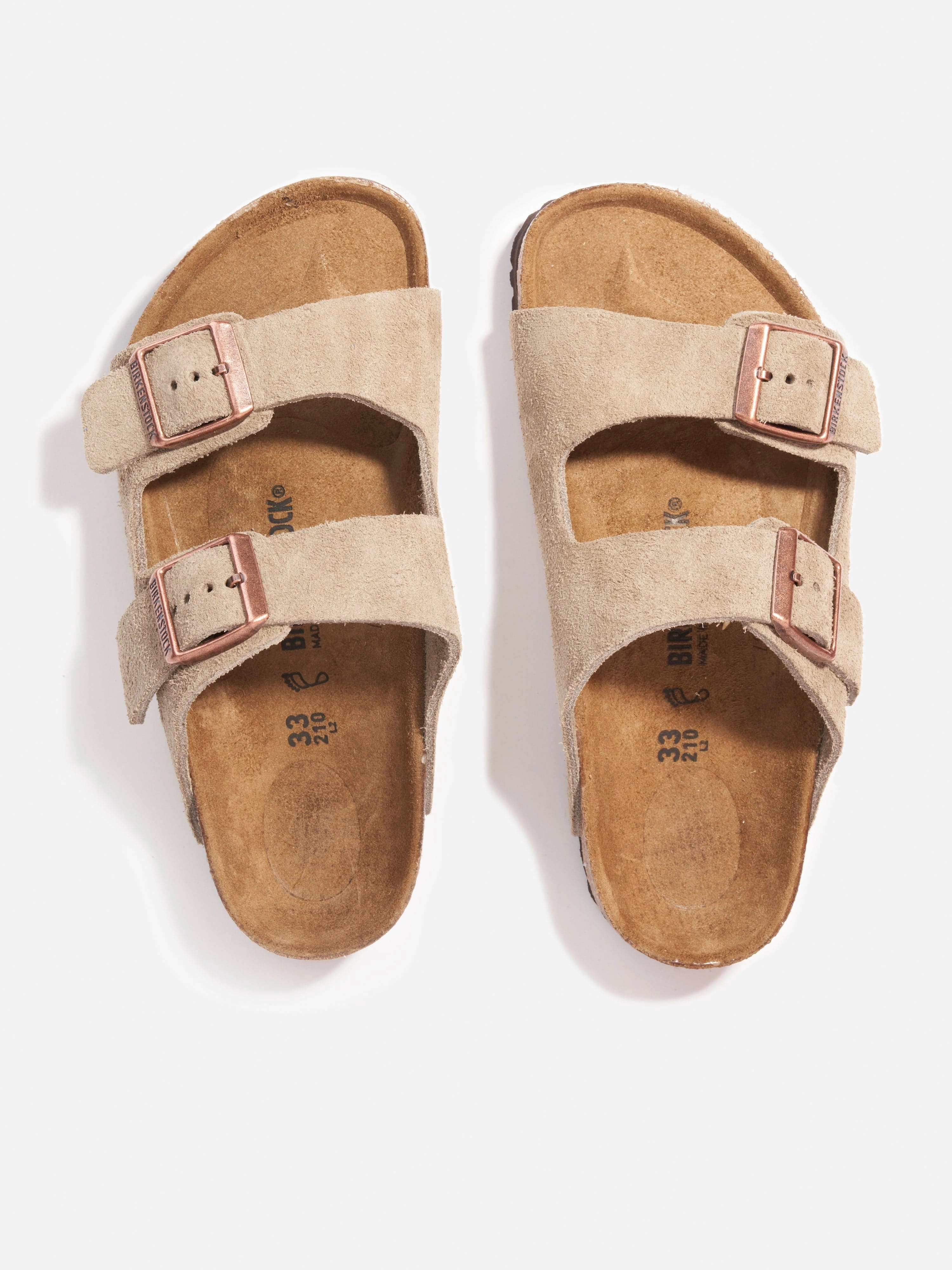 Trolley Sleeve BIRKENSTOCK Kids Arizona Sandals in Taupe